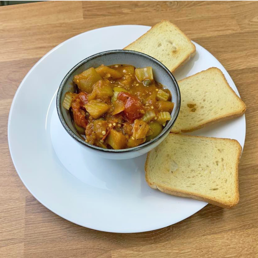 Caponata Sicilienne | Barre de sauce Méditérranéenne