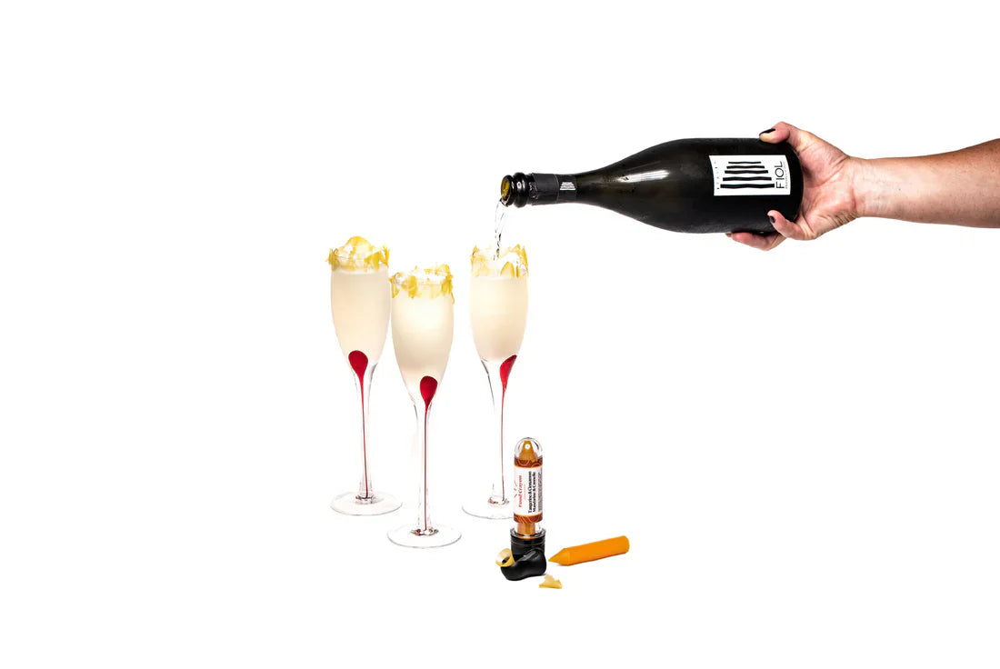 Tangerine Bubbles | Tangerine & Cinnamon Food Crayon