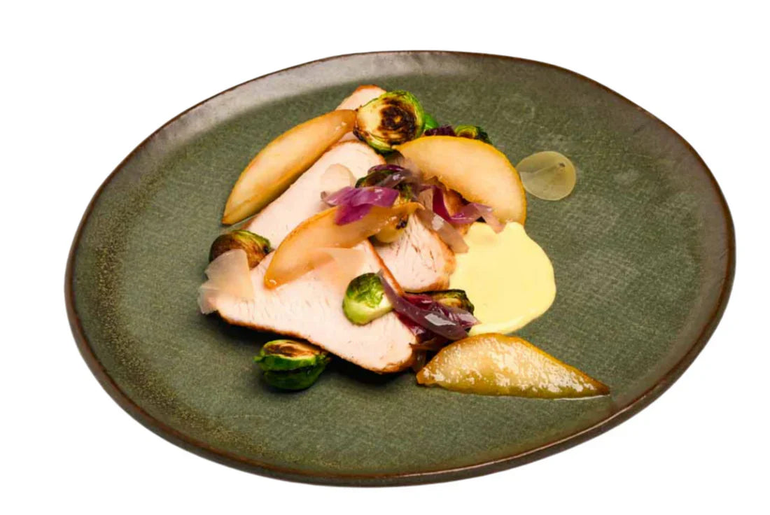 Turkey Breast with Pears | Honey Mustard Food Crayon