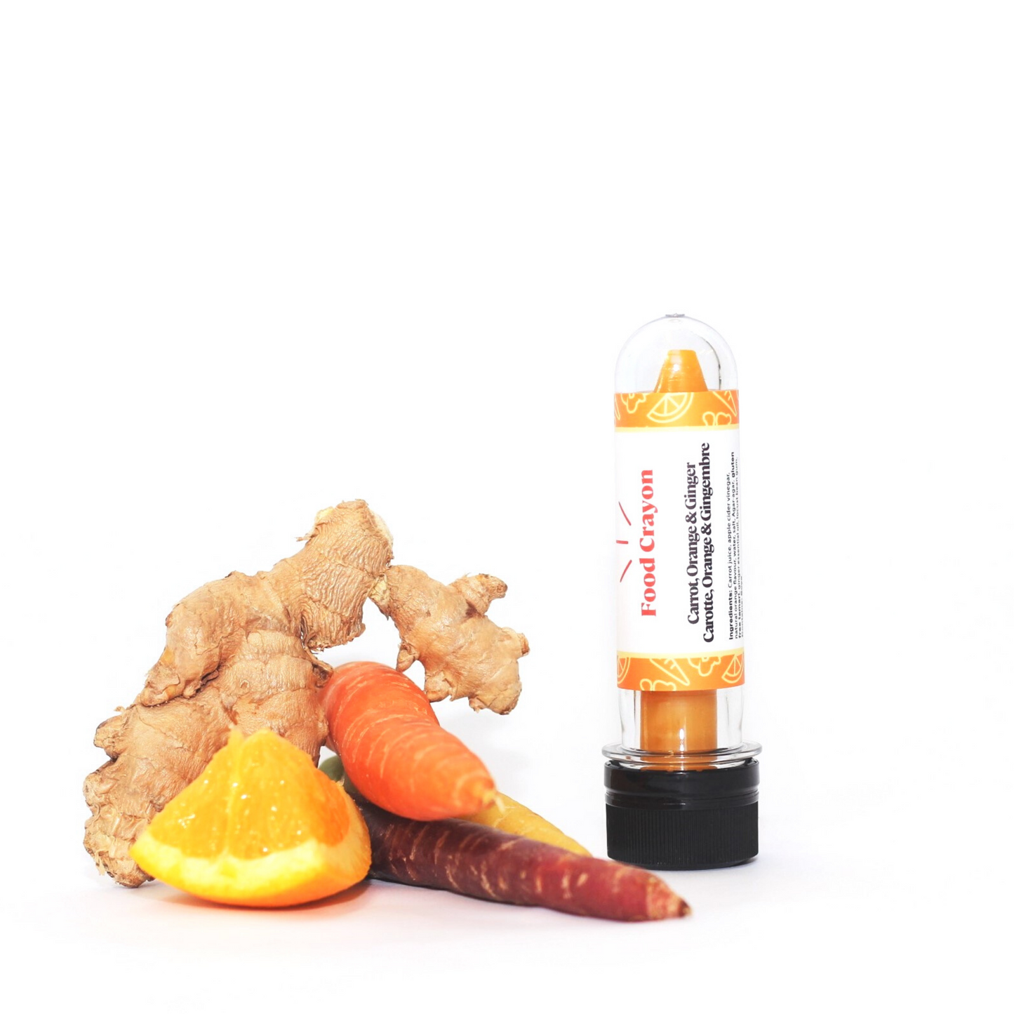 Combo marocain | Crayon Carotte orange gingembre et barre de sauce Marocaine