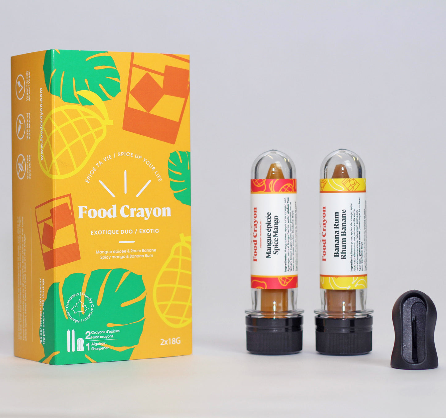 DUO EXOTIQUE | Mangue Épicée & Rhum Banane