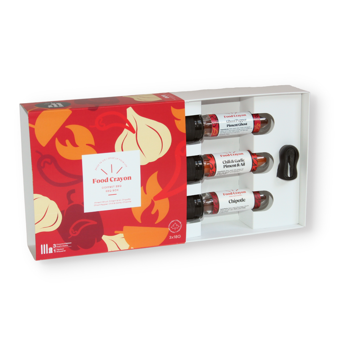 TRIO BBQ | Piment Ghost, Piment & Ail et chipotle