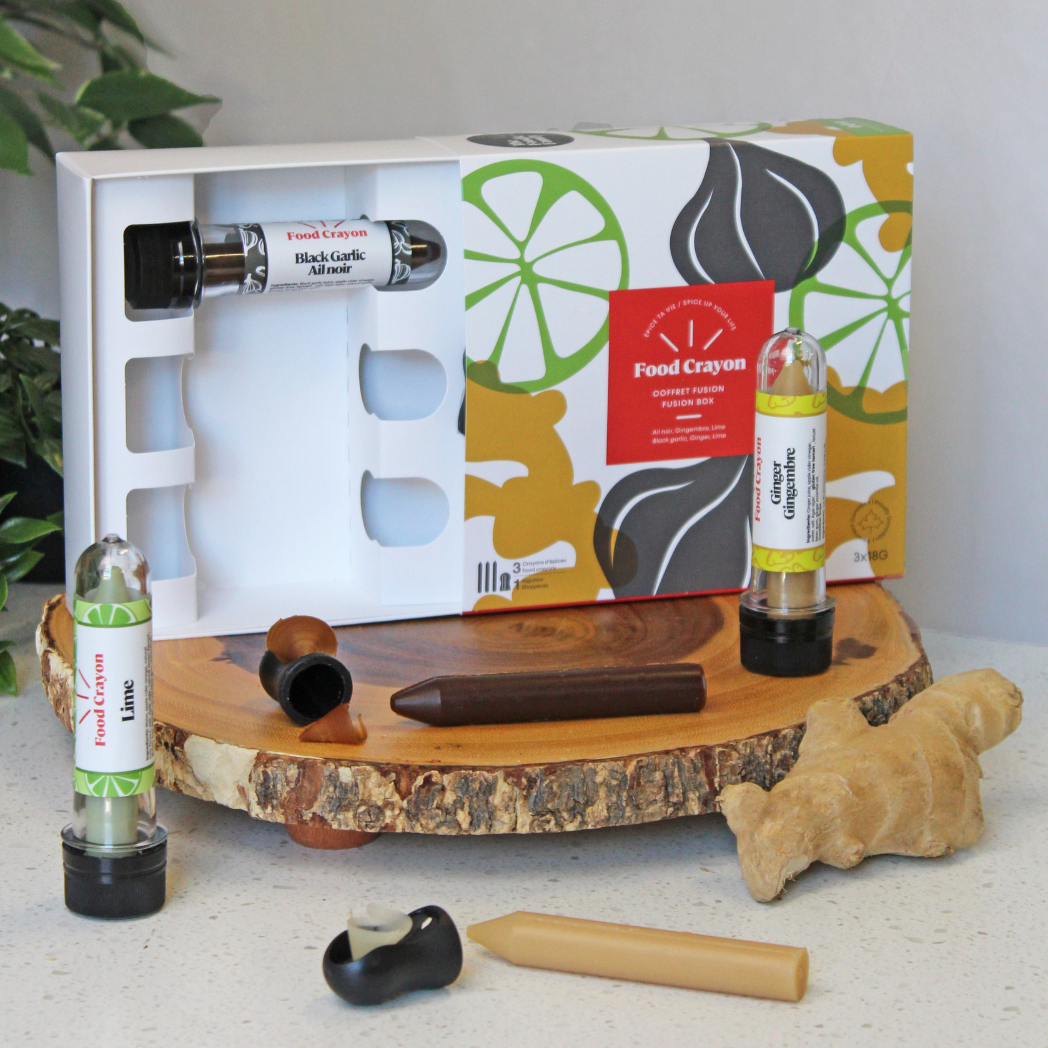 TRIO FUSION | Ail noir, gingembre et citron vert