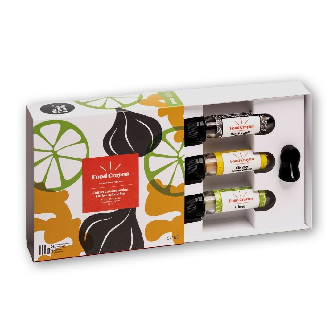 TRIO FUSION | Ail noir, gingembre et citron vert