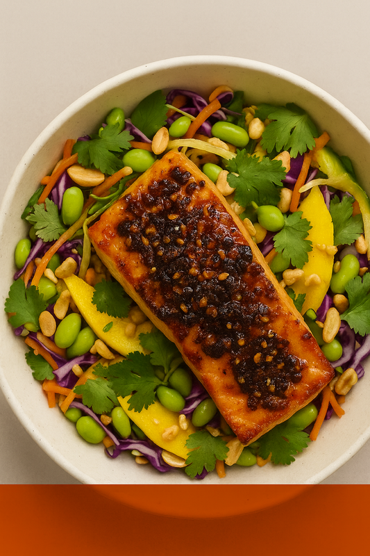 Grilled Salmon & Asian Salad  | Umami Crisp Original
